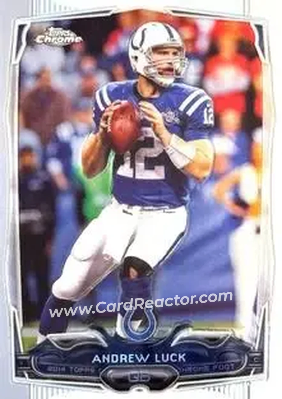 2014 Topps Chrome Mini #47 - Andrew Luck - Indianapolis Colts - Front