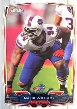 2014 Topps Chrome Mini #51 - Mario Williams - Buffalo Bills