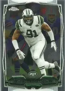 2014 Topps Chrome Mini feature card