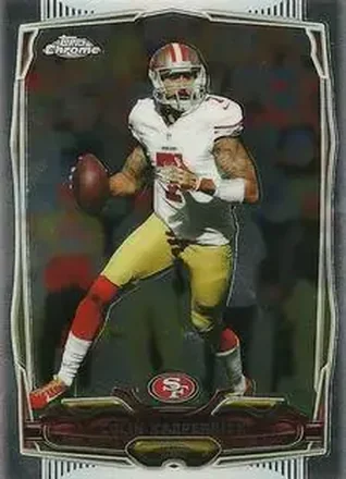 2014 Topps Chrome Mini #56 - Colin Kaepernick - San Francisco 49ers