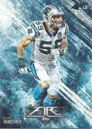 2014 Topps Fire #2 - Luke Kuechly - Carolina Panthers
