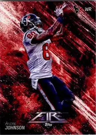 2014 Topps Fire #15 - Andre Johnson - Houston Texans