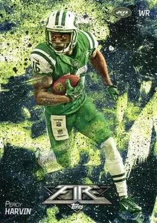 2014 Topps Fire #16 - Percy Harvin - New York Jets