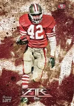 2014 Topps Fire feature card