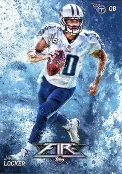 2014 Topps Fire feature card