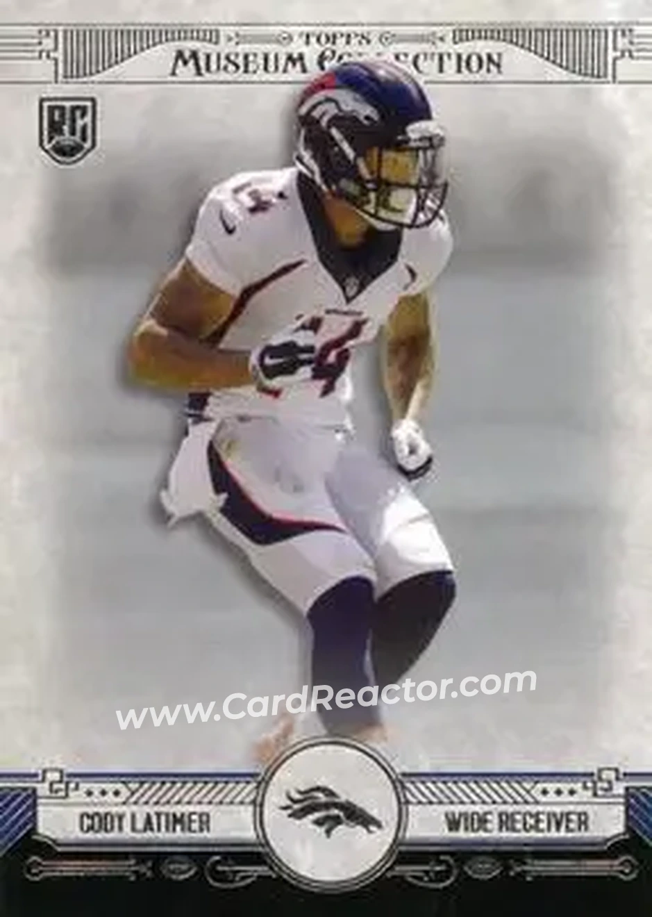 2014 Topps Museum Collection #24 - Cody Latimer - Denver Broncos - Front 2014 Topps Museum Collection #24 - Cody Latimer - Denver Broncos - Front