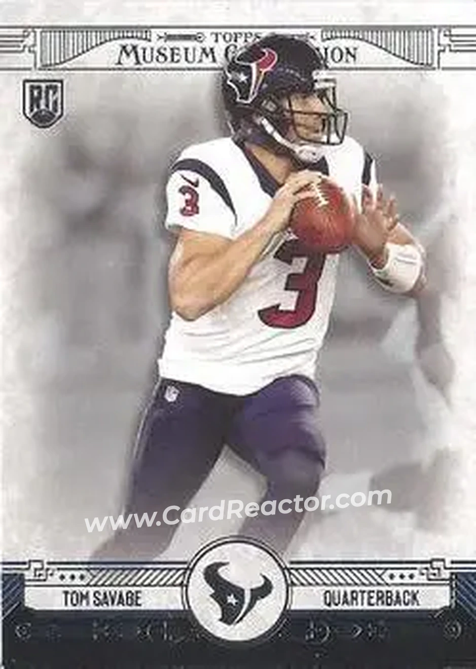 2014 Topps Museum Collection #29 - Tom Savage - Houston Texans - Front 2014 Topps Museum Collection #29 - Tom Savage - Houston Texans - Front