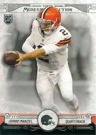 2014 Topps Museum Collection #30 - Johnny Manziel - Cleveland Browns