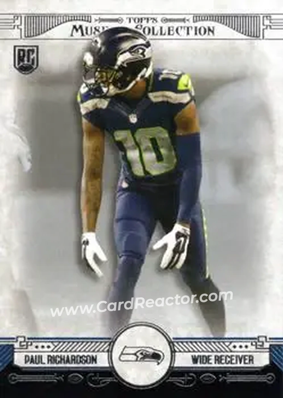 2014 Topps Museum Collection #35 - Paul Richardson - Seattle Seahawks - Front