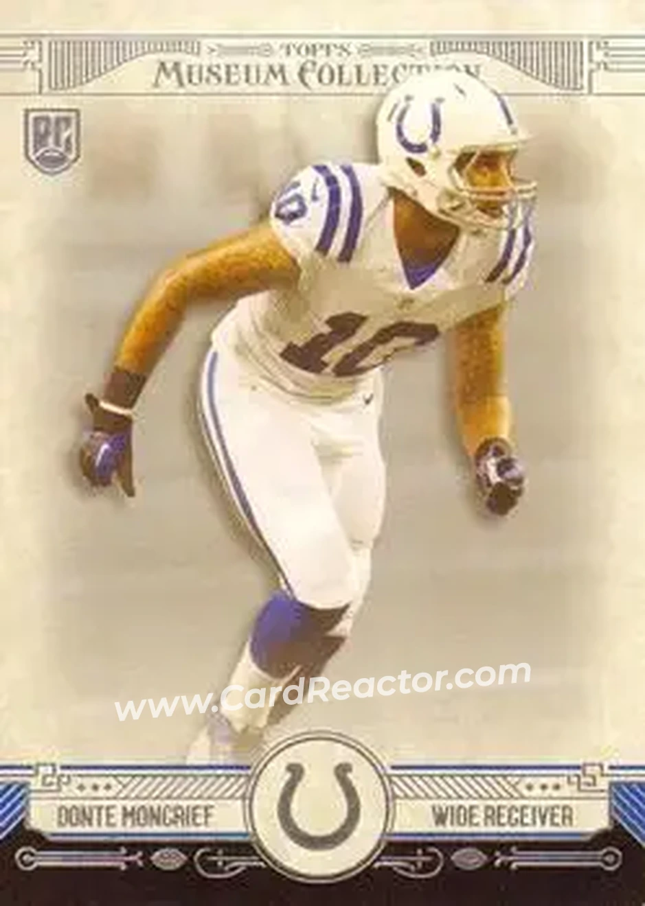 2014 Topps Museum Collection #36 - Donte Moncrief - Indianapolis Colts - Front
