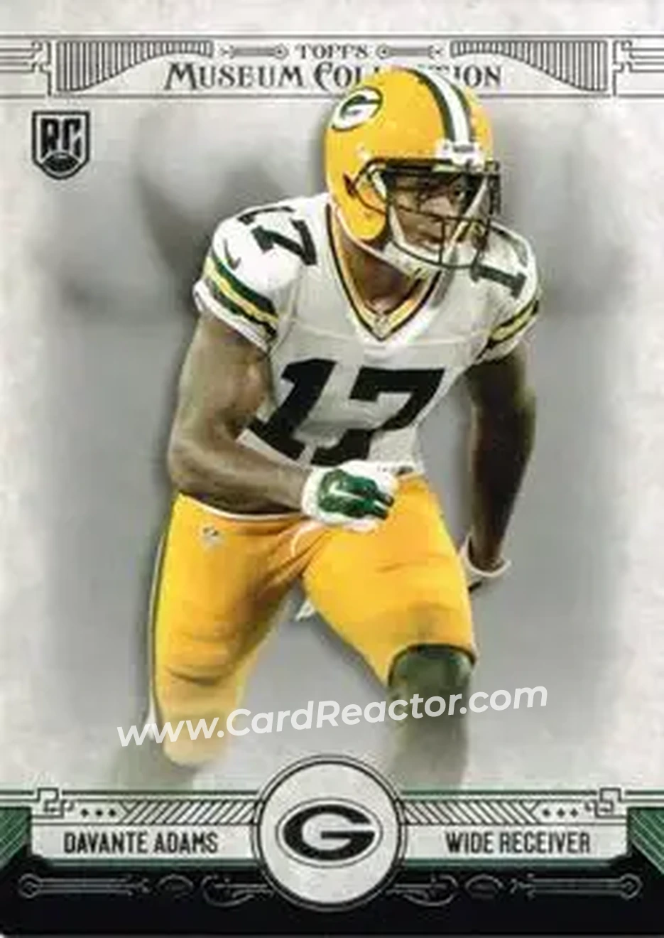 2014 Topps Museum Collection #41 - Davante Adams - Green Bay Packers - Front