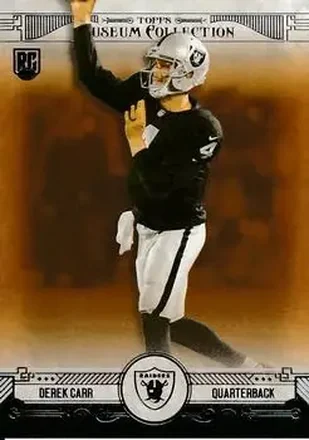 2014 Topps Museum Collection #53 - Derek Carr - Oakland Raiders