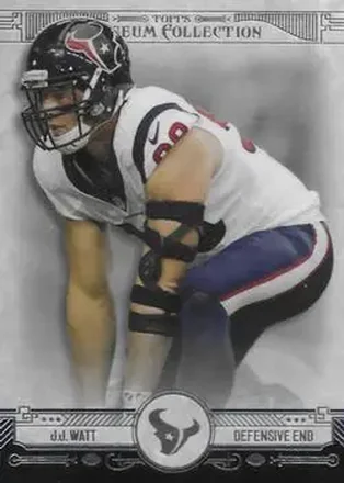 2014 Topps Museum Collection #57 - J.J. Watt - Houston Texans
