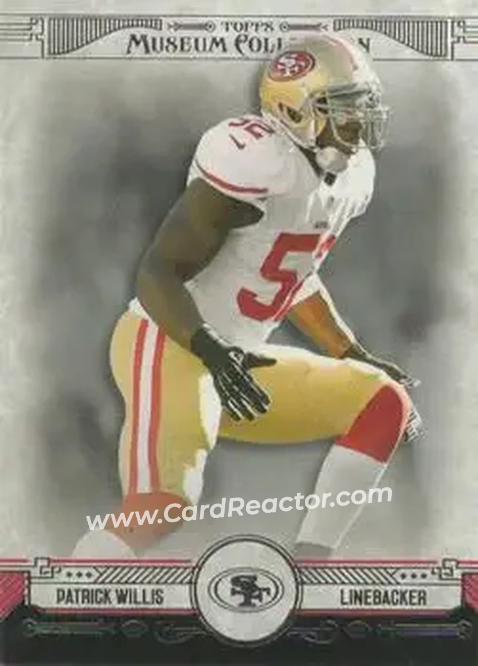 2014 Topps Museum Collection #59 - Patrick Willis - San Francisco 49ers - Front