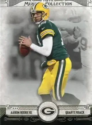 2014 Topps Museum Collection #60 - Aaron Rodgers - Green Bay Packers