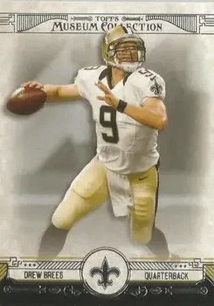 2014 Topps Museum Collection #64 - Drew Brees - New Orleans Saints