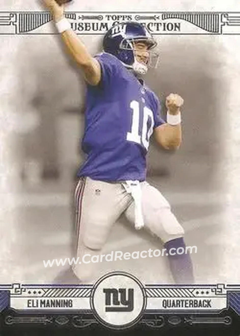 2014 Topps Museum Collection #69 - Eli Manning - New York Giants - Front