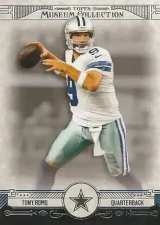 2014 Topps Museum Collection #74 - Tony Romo - Dallas Cowboys