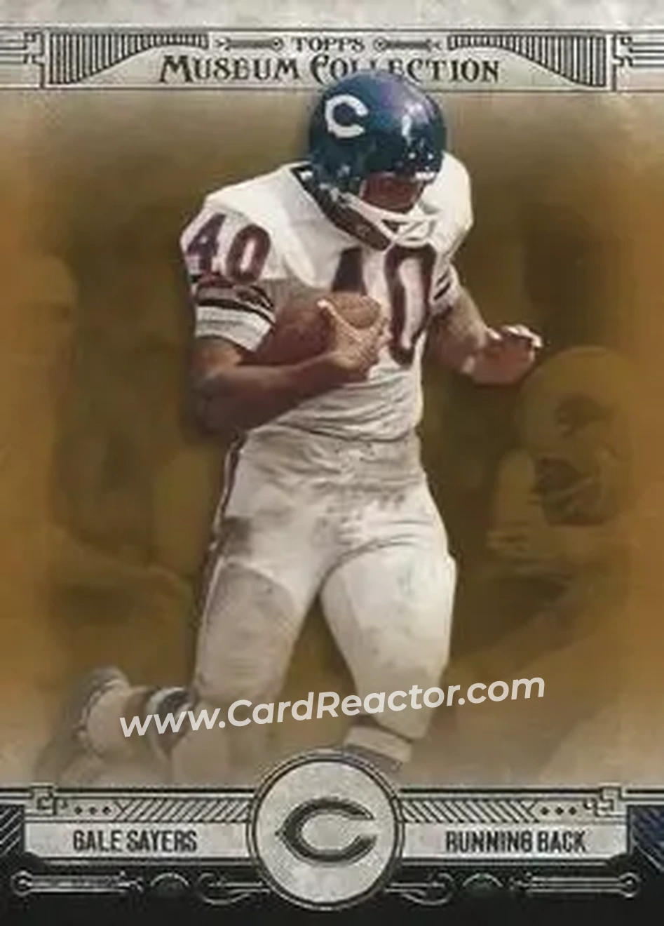 2014 Topps Museum Collection #75 - Gale Sayers - Chicago Bears - Front 2014 Topps Museum Collection #75 - Gale Sayers - Chicago Bears - Front