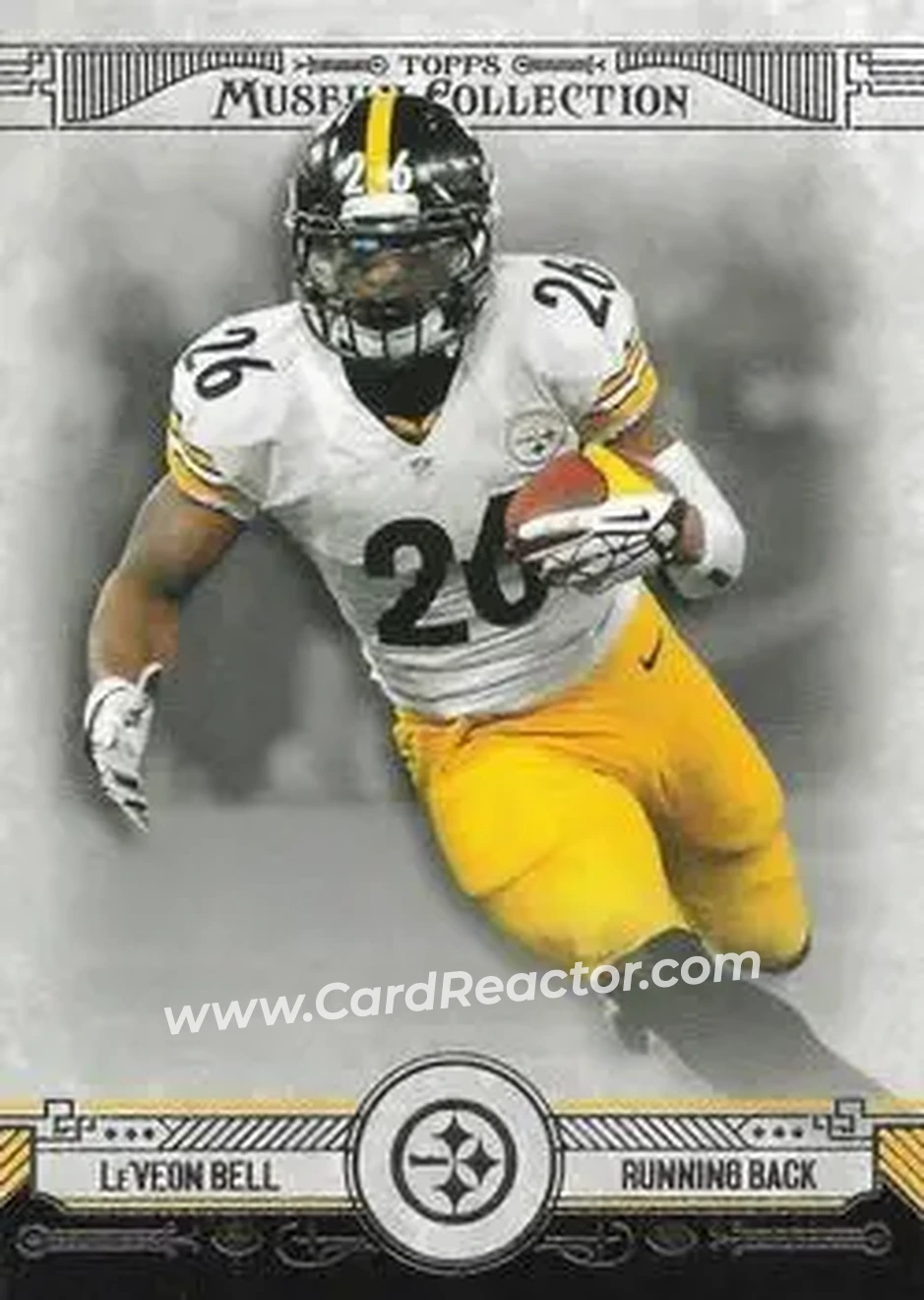 2014 Topps Museum Collection #81 - Le'Veon Bell - Pittsburgh Steelers - Front
