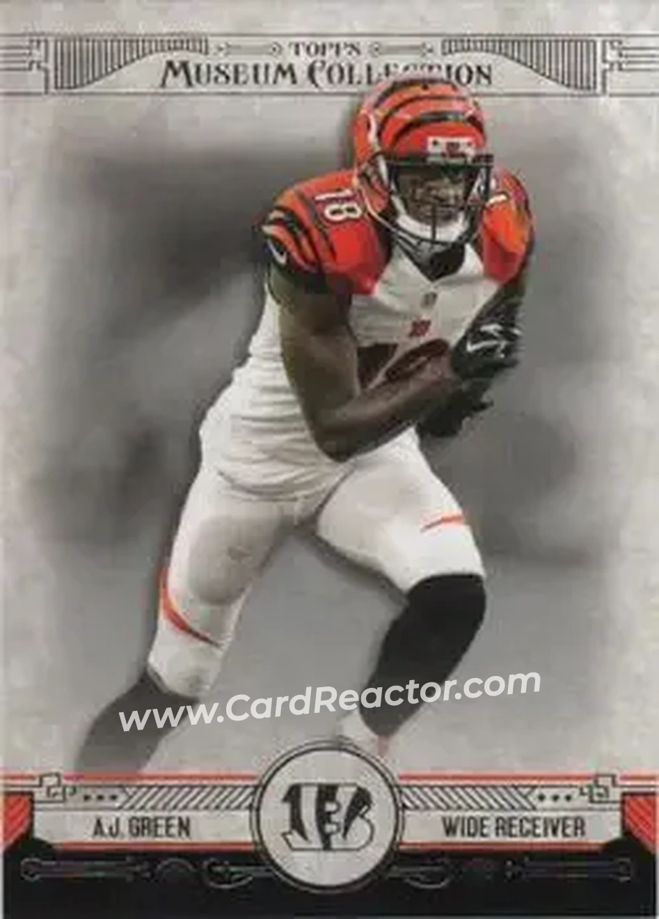 2014 Topps Museum Collection #89 - A.J. Green - Cincinnati Bengals - Front