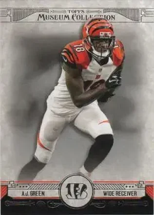 2014 Topps Museum Collection #89 - A.J. Green - Cincinnati Bengals