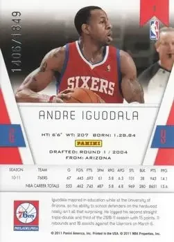 Back of Andre Iguodala