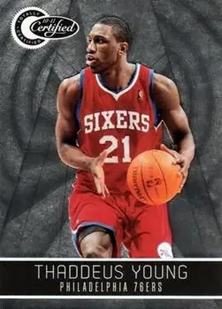 2010-11 Panini Totally Certified #4 Thaddeus Young