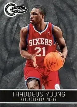 2010-11 Panini Totally Certified #4 Thaddeus Young