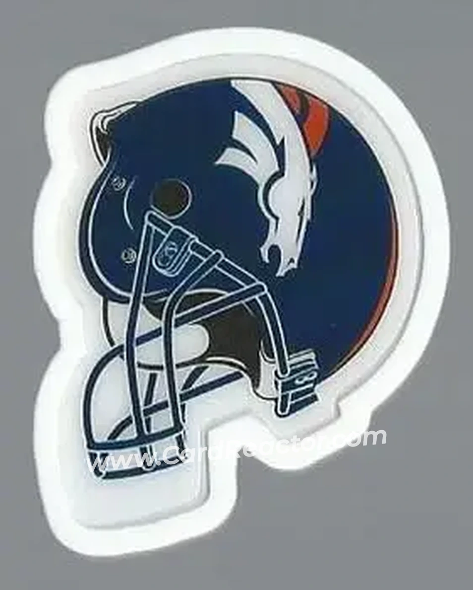 2014 Topps NFL Magnetz #NNO - Champ Bailey - Denver Broncos - Back