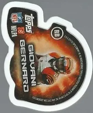 2014 Topps NFL Magnetz #NNO - Giovani Bernard - Cincinnati Bengals