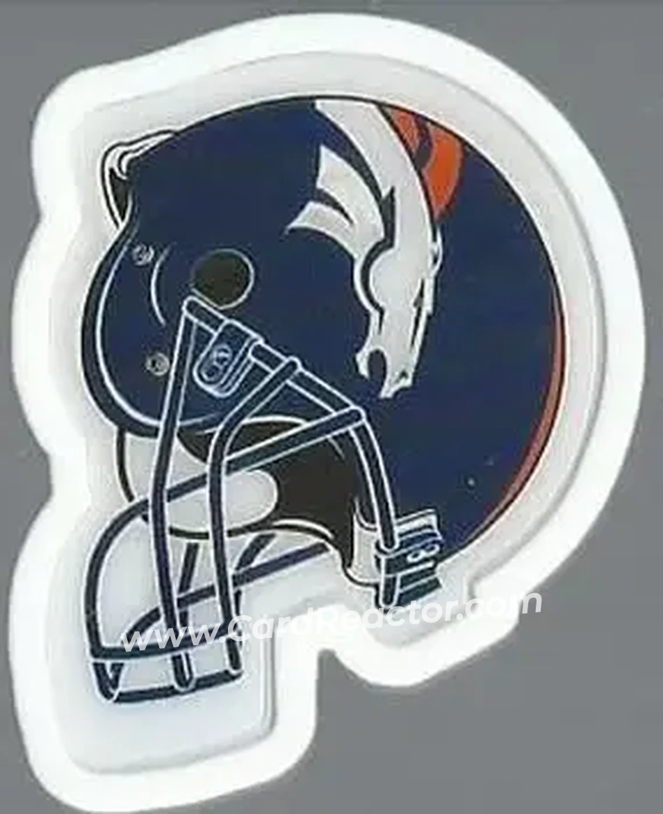 2014 Topps NFL Magnetz #NNO - Montee Ball - Denver Broncos - Back