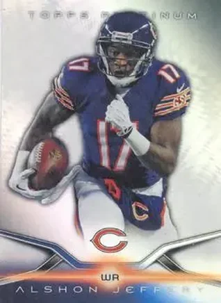 2014 Topps Platinum #3 - Alshon Jeffery - Chicago Bears