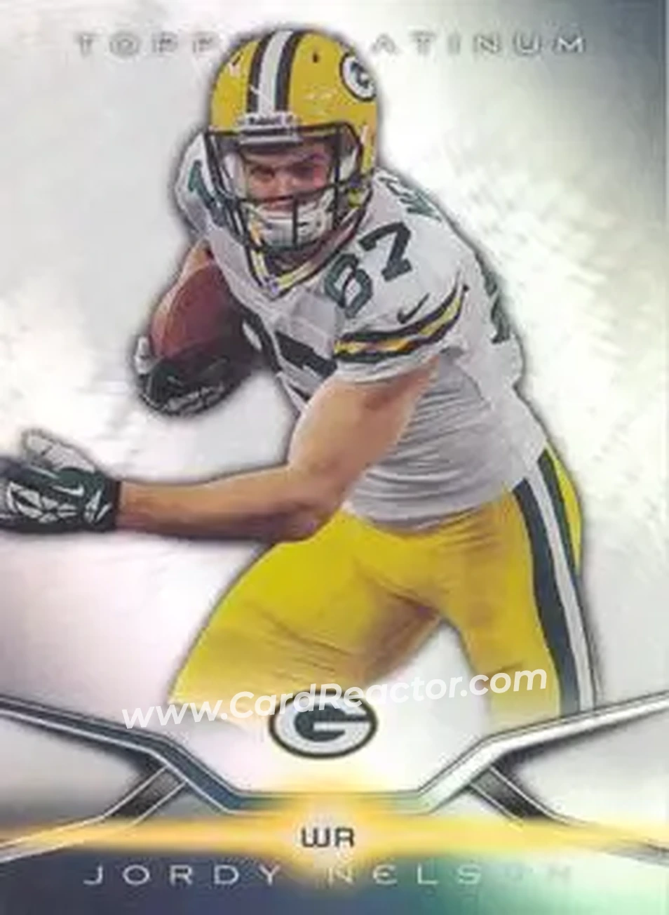 2014 Topps Platinum #5 - Jordy Nelson - Green Bay Packers - Front