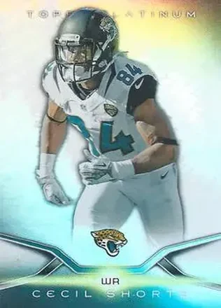 2014 Topps Platinum #9 - Cecil Shorts III - Jacksonville Jaguars