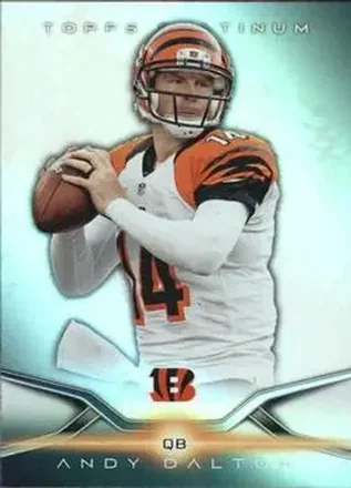 2014 Topps Platinum #12 - Andy Dalton - Cincinnati Bengals