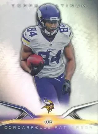 2014 Topps Platinum #15 Cordarrelle Patterson