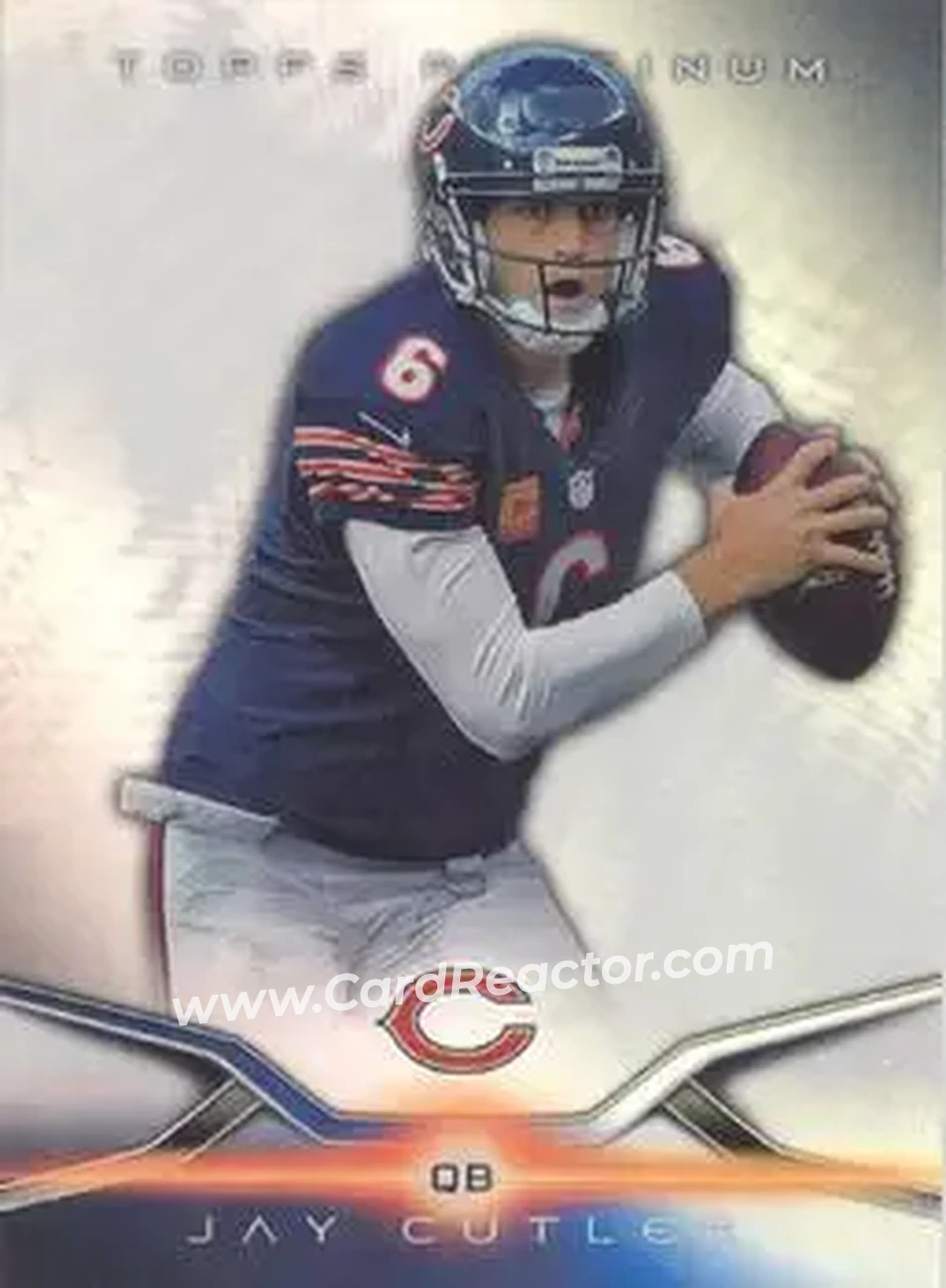 2014 Topps Platinum #16 - Jay Cutler - Chicago Bears - Front