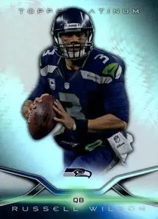 2014 Topps Platinum #17 Russell Wilson