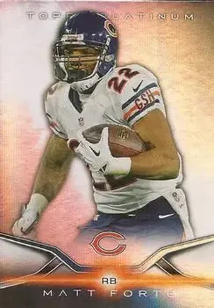 2014 Topps Platinum #23 - Matt Forte - Chicago Bears