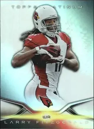 2014 Topps Platinum #25 - Larry Fitzgerald - Arizona Cardinals