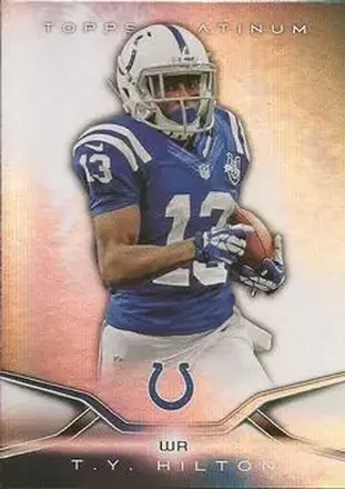 2014 Topps Platinum #29 - T.Y. Hilton - Indianapolis Colts