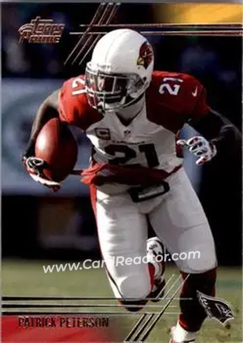2014 Topps Prime #2 - Patrick Peterson - Arizona Cardinals - Front