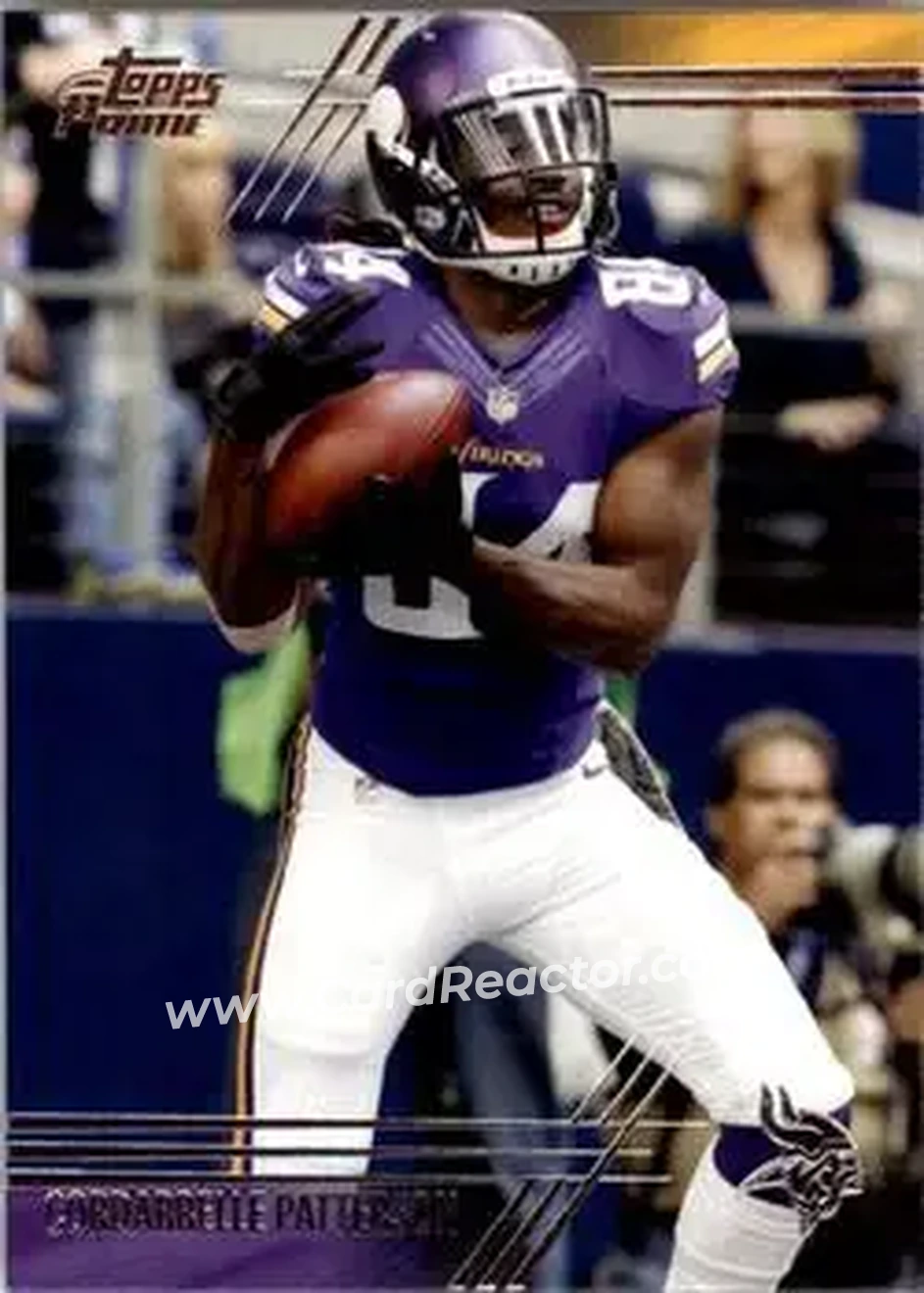 2014 Topps Prime #11a - Cordarrelle Patterson - Minnesota Vikings - Front