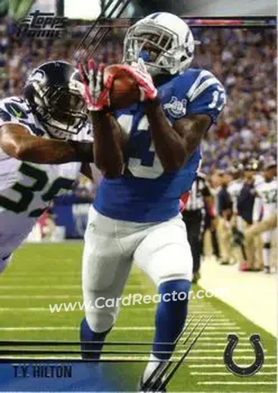 2014 Topps Prime #12a - T.Y. Hilton - Indianapolis Colts - Front