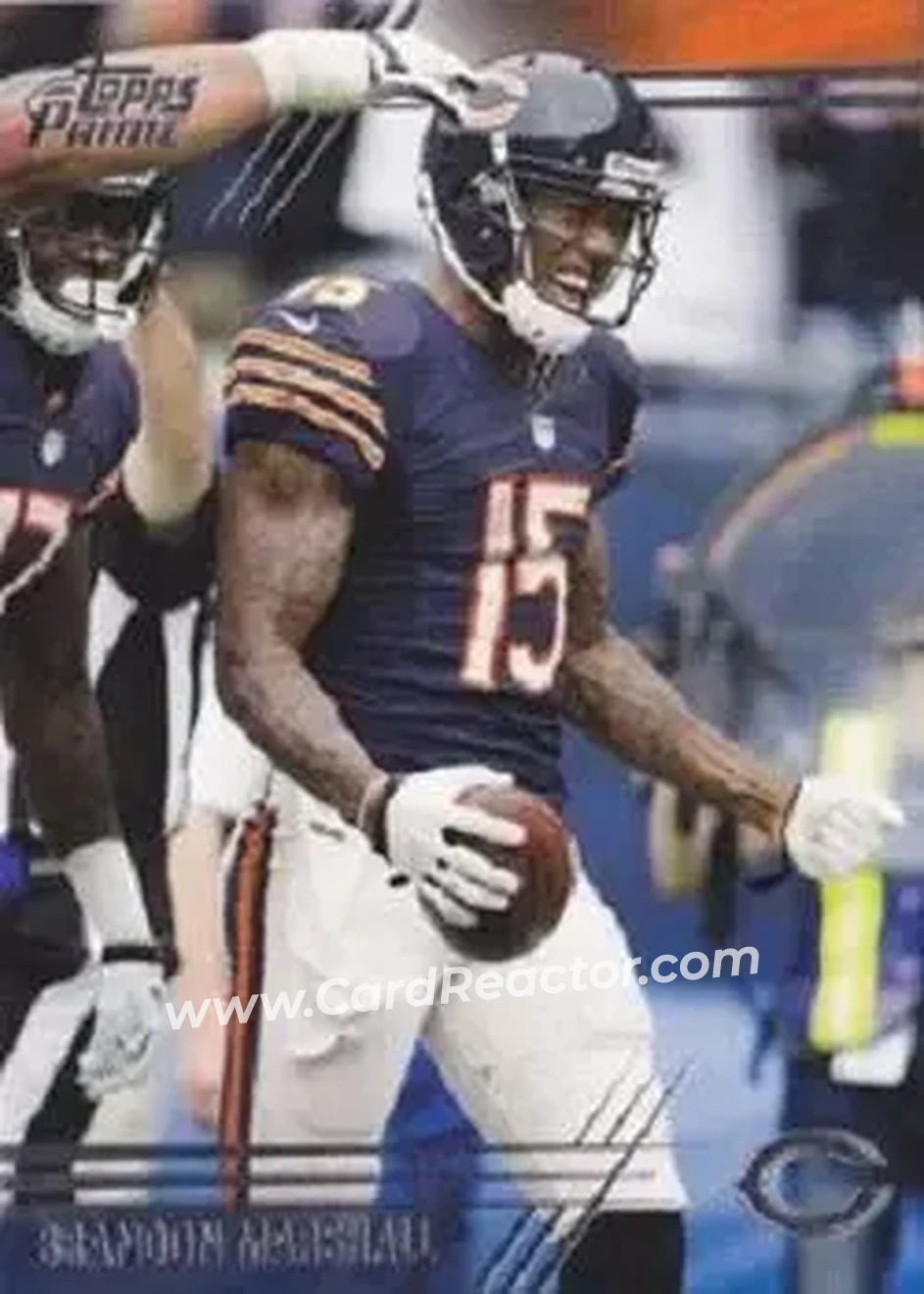 2014 Topps Prime #13b - Brandon Marshall - Chicago Bears - Front