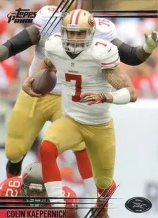 2014 Topps Prime #14a - Colin Kaepernick - San Francisco 49ers