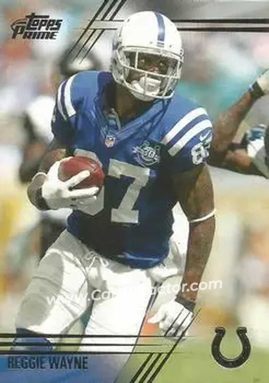 2014 Topps Prime #18 - Reggie Wayne - Indianapolis Colts - Front