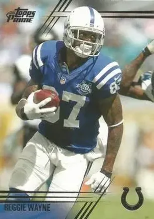 2014 Topps Prime #18 - Reggie Wayne - Indianapolis Colts