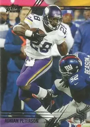 2014 Topps Prime #25a - Adrian Peterson - Minnesota Vikings